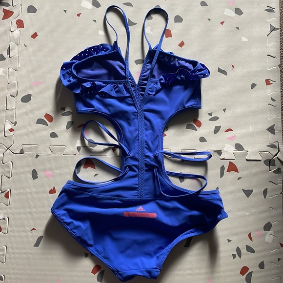 Adidas by Stella McCartney Cutout One Piece Swimsuit - Picture 3 of 5